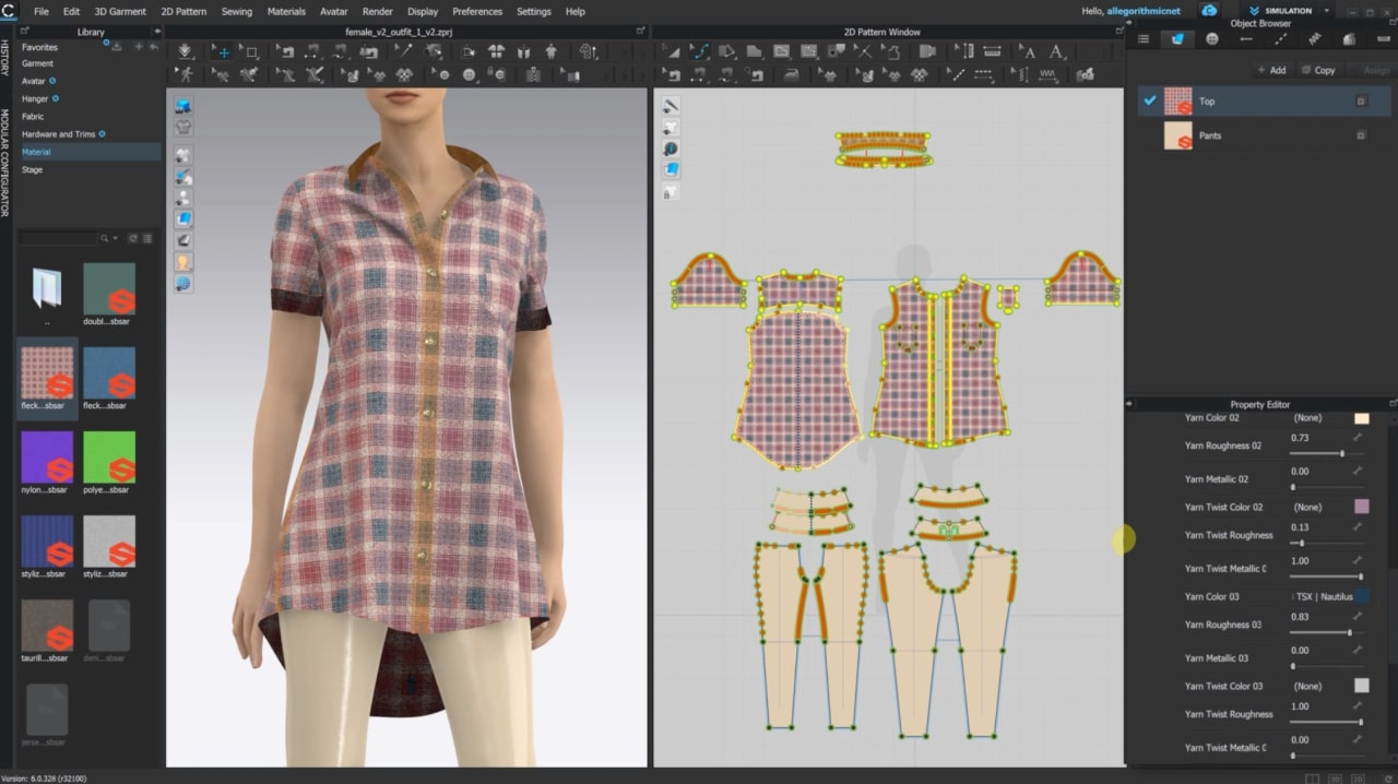 I will create 3d fashion garment, garment design, clothing mockup with clo 3d